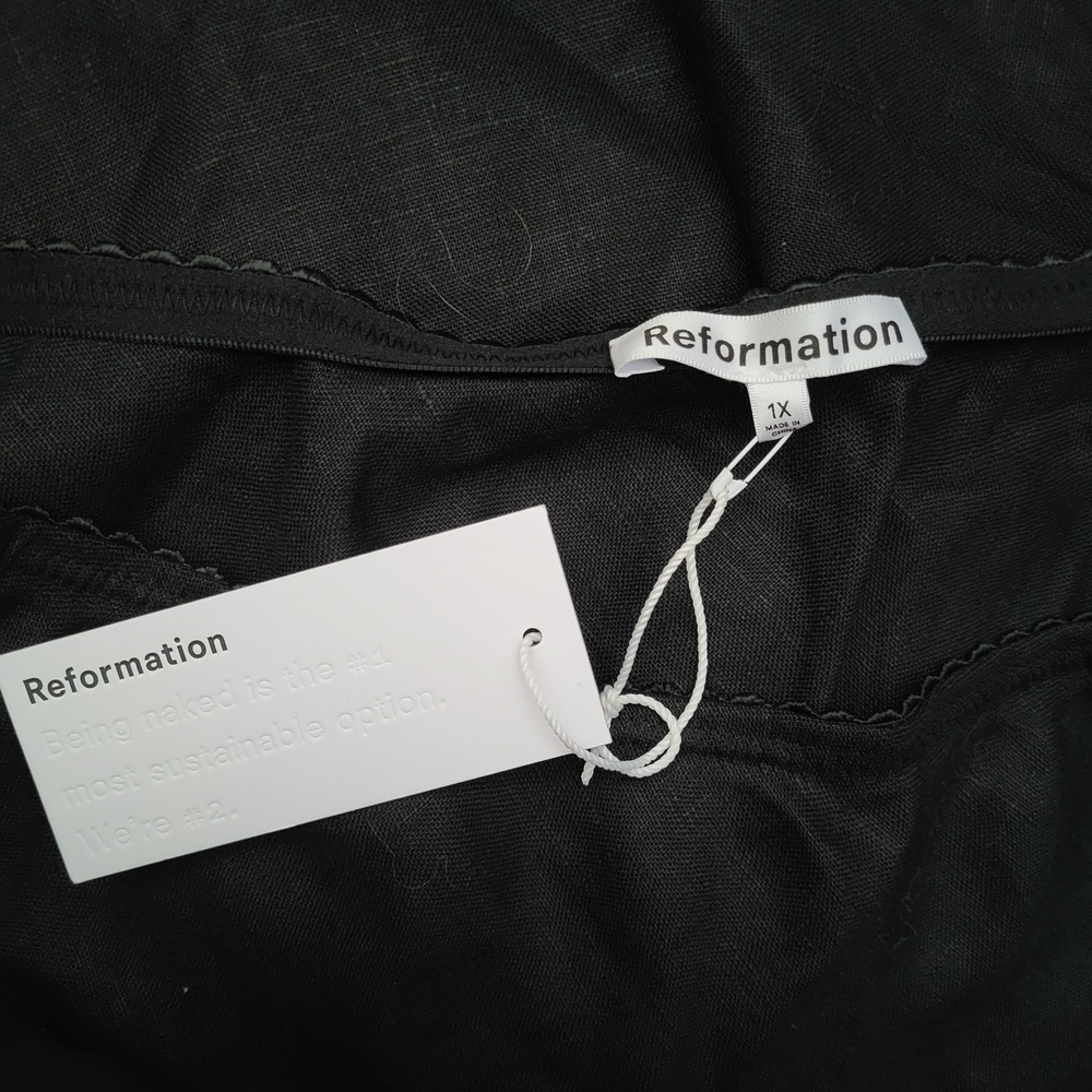 Reformation Elegant Black Maxi Skirt - Picture 2 of 7